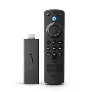 Amazon Fire TV Stick with Alexa Voice Remote (with TV control buttons)