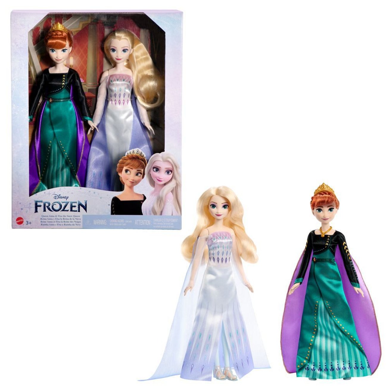 Anziehpuppe Anna & Elsa