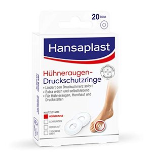 Hansaplast Hühneraugenringe für sofortige Schmerzlinderung