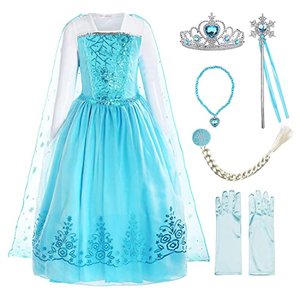 Prinzessinnen-Kostüm im Elsa-Style