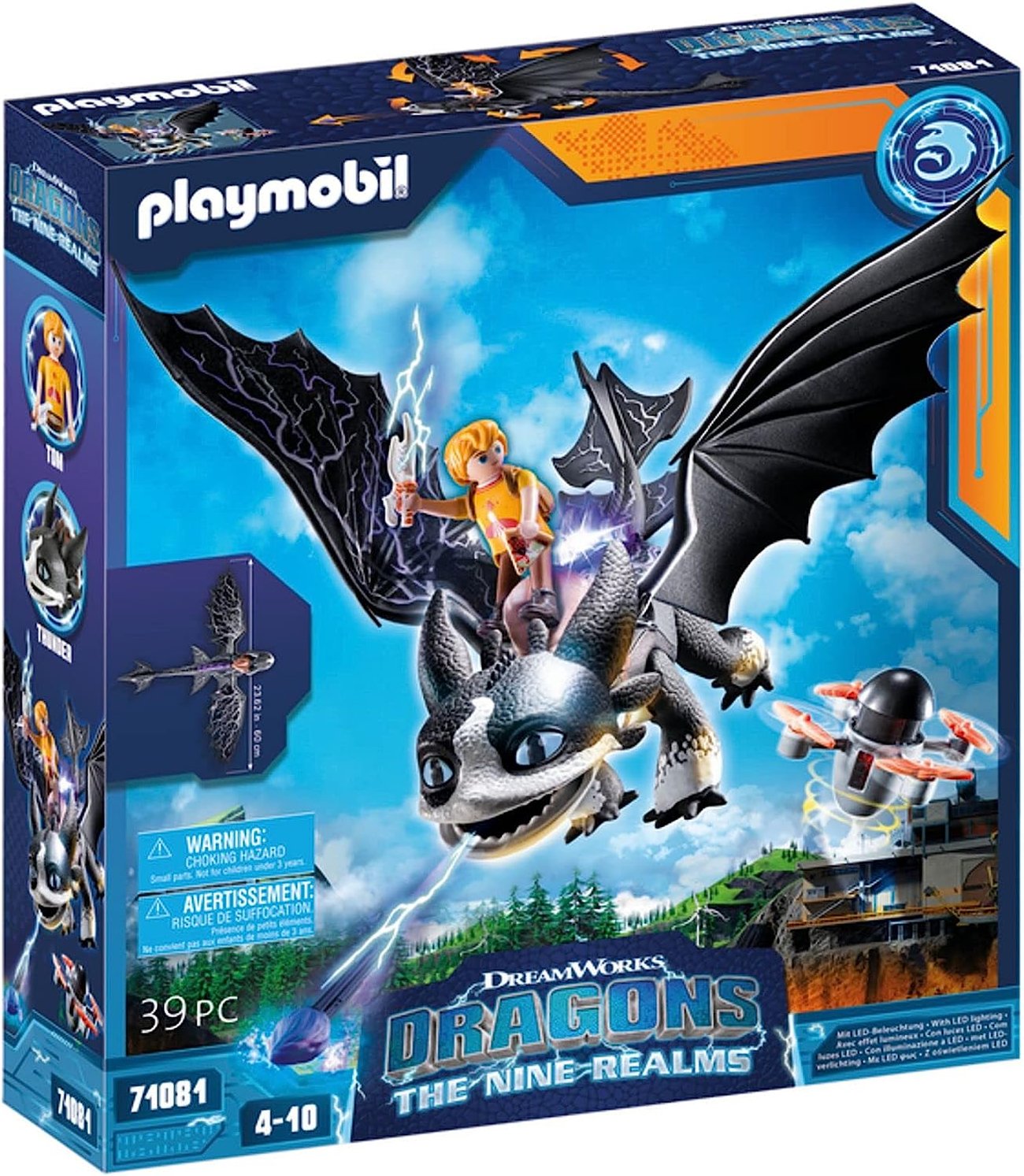 Playmobil Dragons The Nine Realms Thunder and Tom