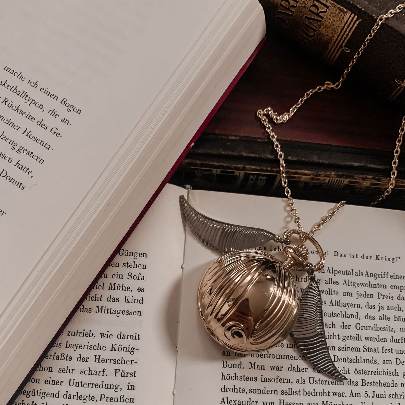 Harry Potter - Goldener Schnatz Taschenuhr