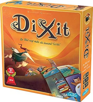 Libellud, UNbox Now, Dixit, Grundspiel, Familienspiel, Spiel des Jahres 2010, 3-8 Spieler, Ab 8+ Jah