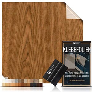 Klebefolie in Holz-Optik inkl. Rakel & E-Book
