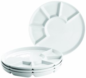 MÄSER 925600 Fondue-Teller Set für 4 Personen