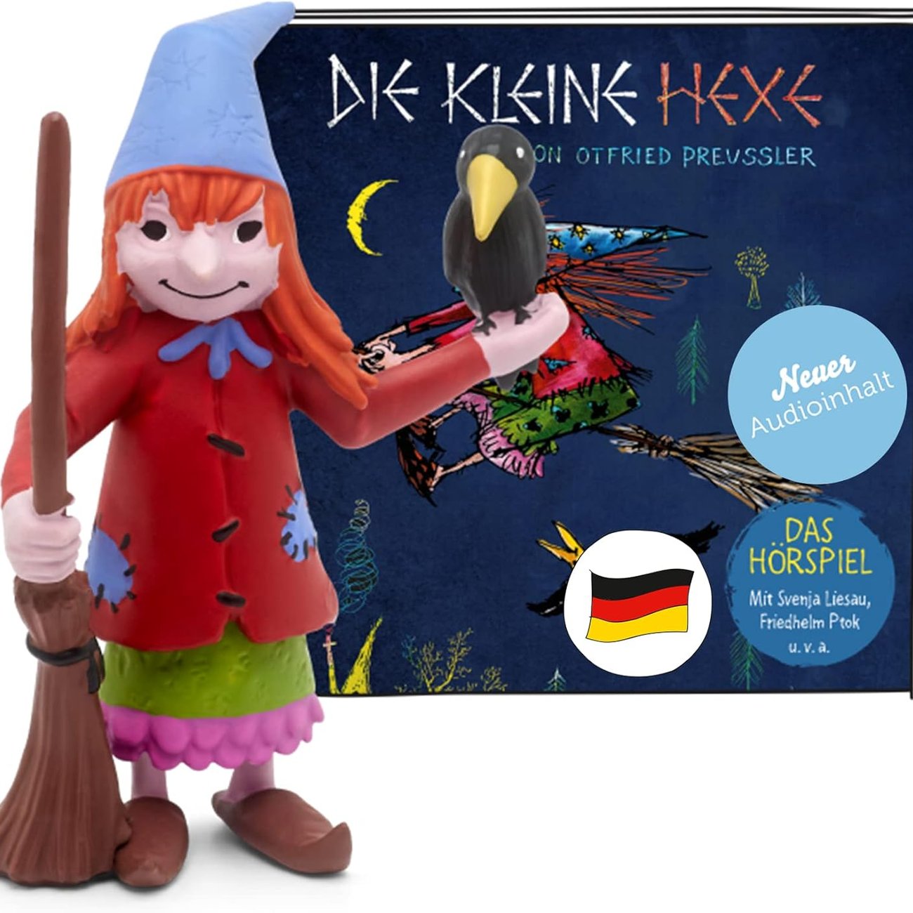 tonies Hörfiguren für Toniebox, Die kleine Hexe, Hörspiel des Kinderbuch-Klassikers von Otfried Preu