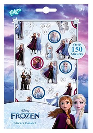 Frozen II 680708 Frozen II Stickerheft mit über 300 zauberhaften Stickern von Anna & Elsa, für Scrap
