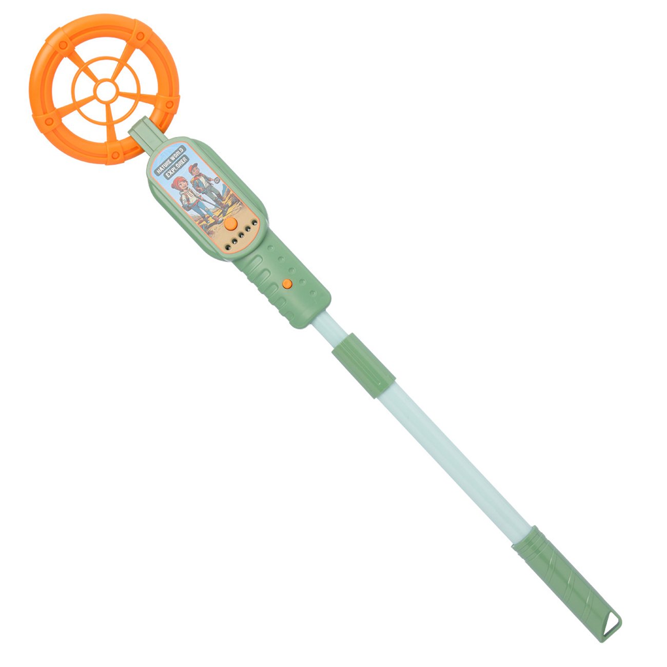 Metalldetektor mit Licht und Sound
