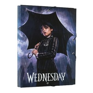 Grupo Erik Sammelmappe Wednesday Addams Dokumentenmappe A4 mit Gummizug