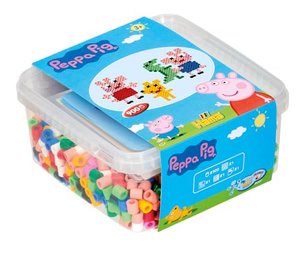 Hama Set Peppa Wutz mit ca. 900 bunten Maxi-Bügelperlen