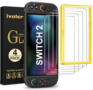 Nintendo Switch 2: Schutzglas für Positionierhilfe