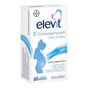 Elevit 2 Schwangerschaft Weichkapseln, 60 St Weichkapseln