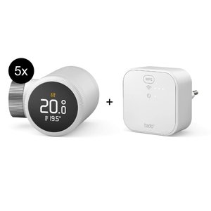 tado° X Starter Kit Smartes Heizkörper-Thermostat