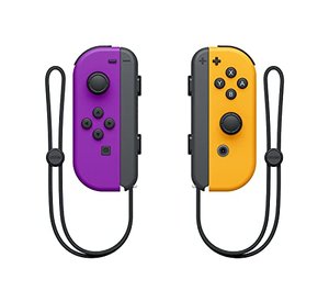 Neon-Lila/-Orange: Joy-Con 2er-Set