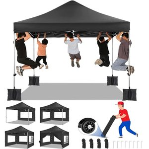 COBIZI Faltpavillon 3x3 wasserdicht stabil winterfest