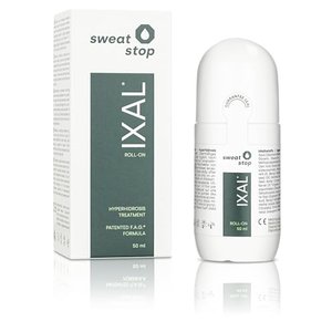 SweatStop IXAL Roll-on 50ml Zur Behandlung Von Axillärer Hyperhidrose Und Kontstantem Schwitzen