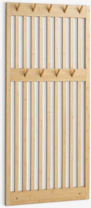 Garderobe EGTVED 9 Haken Bambus