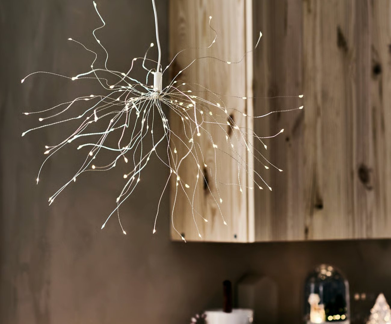 STRÅLA LED-Hängeleuchte - Wunderkerze/batteriebetrieben