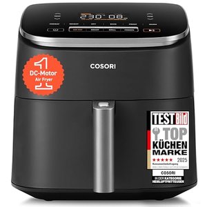 Cosori Turboblaze Airfryer Heißluftfritteuse, 9-in-1 Air Fryer XXL 6L
