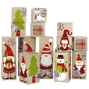 DIY Adventskalender Kisten Set - Motiv Wichtel