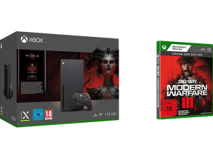 MICROSOFT Xbox Series X 1 TB + Diablo IV + MW3