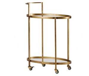 WOOOD Metall-Push-Trolley