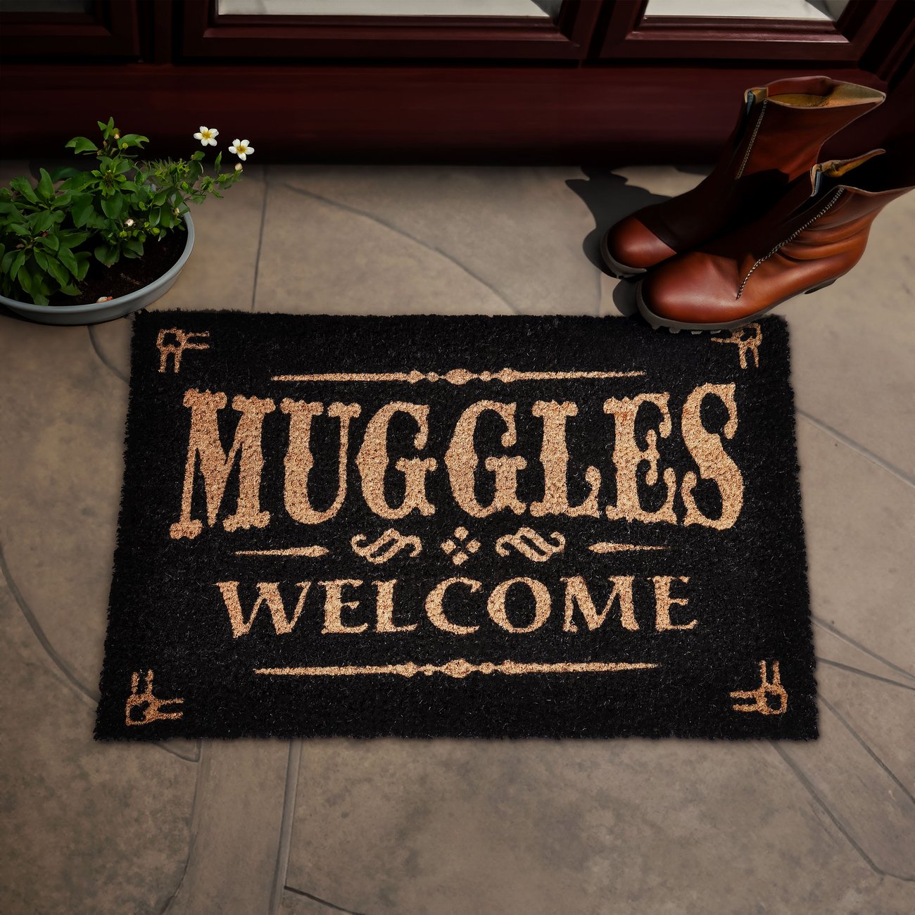 Harry Potter: Muggles Welcome Fußmatte