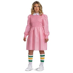 Disguise Offizielles Classic Eleven Stranger Things Kostüm Kinder, Elfi Karneval und Halloween Kostü
