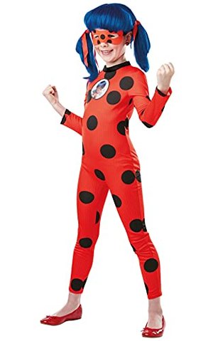 RUBIE'S – Offizielles Miraculous-Kostüm / Tikki Ladybug (5 – 6 Jahre)