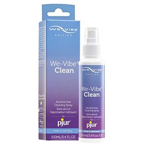 We-Vibe Clean Spray by pjur - Made in Germany - Hygienische Reinigung ohne Alkohol und Parfüm (100ml