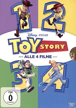 Toy Story 1-4 [4 DVDs]