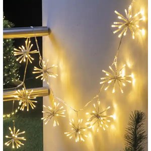 IDEENWELT LED-Lichtergirlande 200 Lichter warmweiß