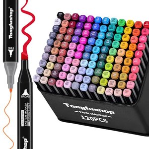 Tongfushop 120-Farben-Marker-Stifte-Set