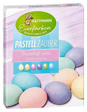 Eierfarben - Pastell - 6 flüssige Eierfarben