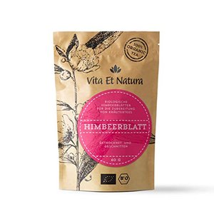 Vita Et Natura® BIO Himbeerblättertee 100% biologisch & naturbelassen für die Geburtsvorbereitung