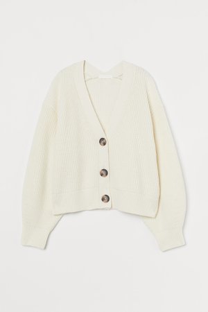 Gerippter Cardigan