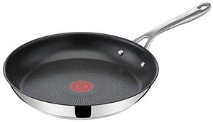 Jamie Oliver by Tefal Cook's Direct On Bratpfanne 28 cm, Antihaft, Induktionstauglich, Backofenfest,