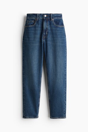 Slim Mom High Ankle Jeans