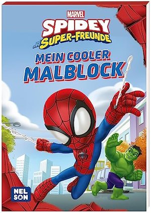 MARVEL Spidey und seine Superfreunde: Mein cooler Malblock: Malblock
