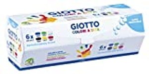 GIOTTO Dita Fingermalfarbe im Set 6 Farben à 100 ml