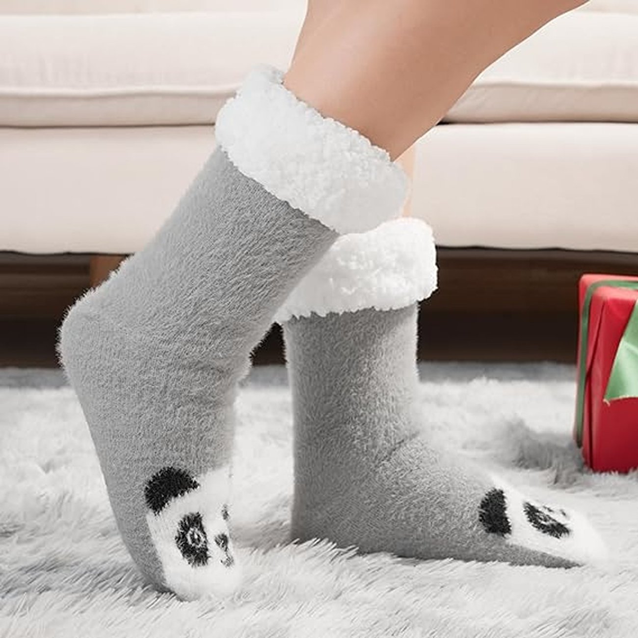 Toes Home Kuschelsocken „Panda"