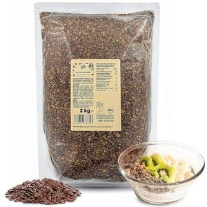 KoRo - Bio geschrotete Leinsamen - 2 kg