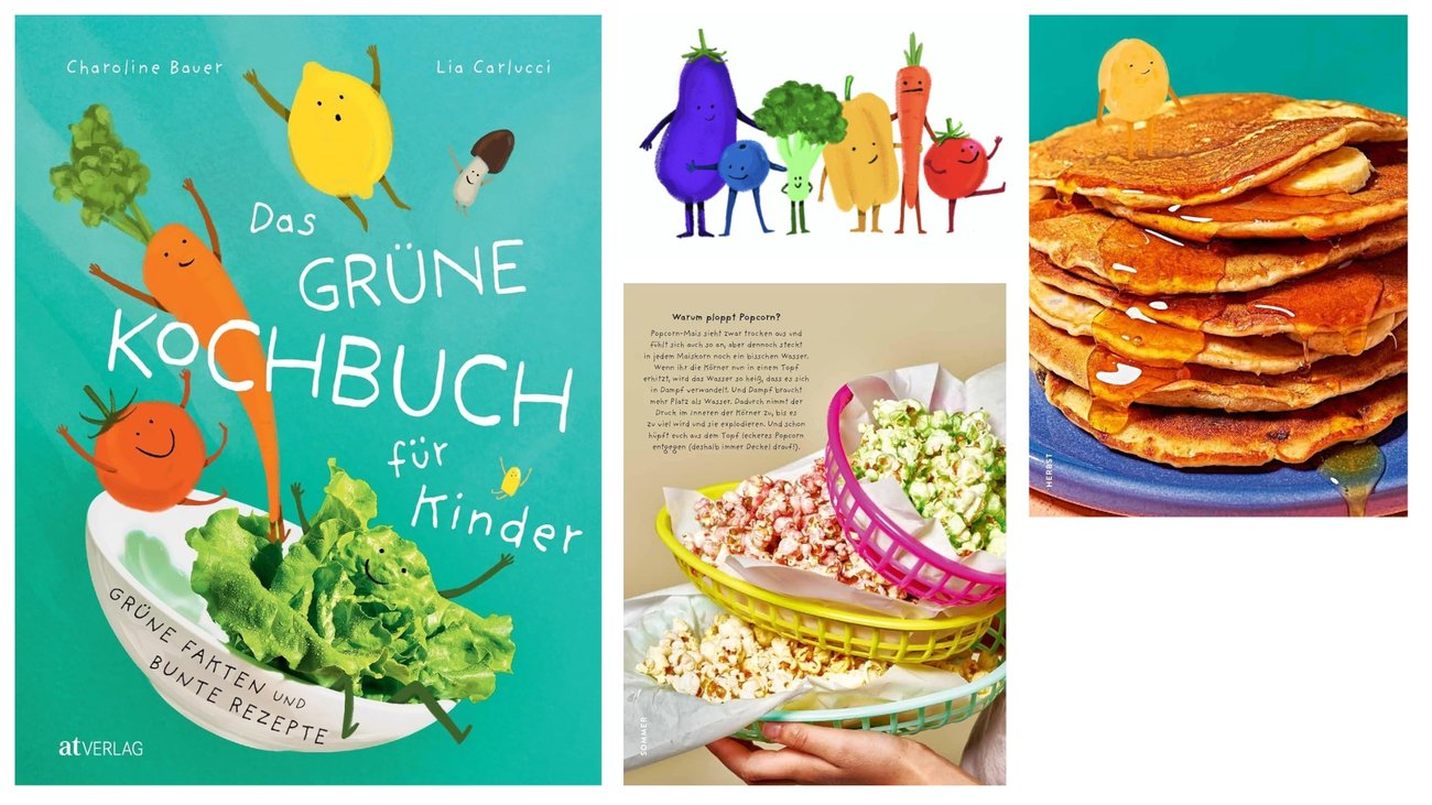 Das grüne Kochbuch für Kinder