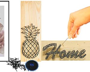  Design Set / STRING ART KIT zum selber machen