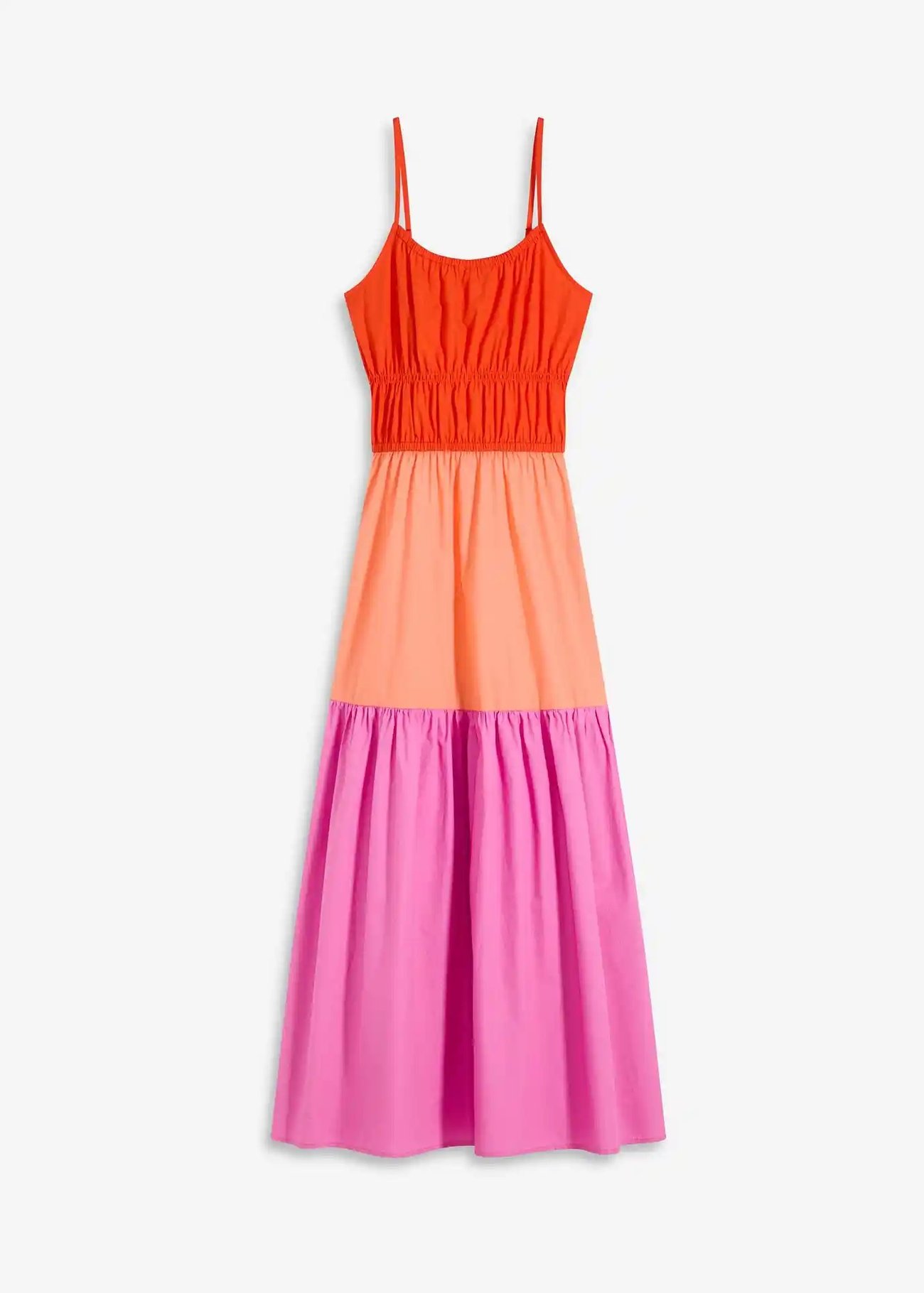 Trägerkleid aus reiner Baumwolle