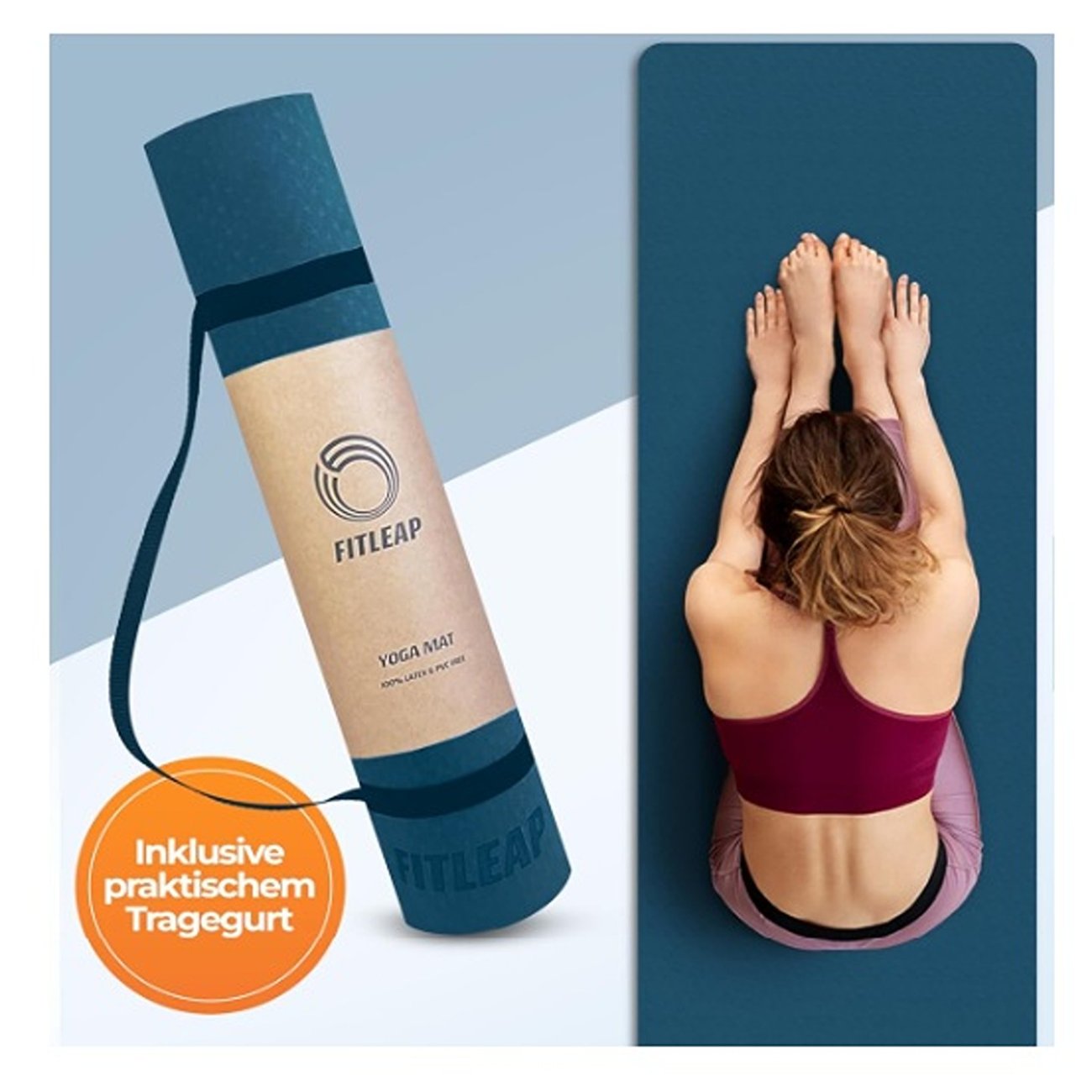 Fitleap Yoga-Matte für Schwangere