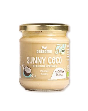 OATSOME® Sunny Coco | Feelgood Spread | Mandel & Kokos | Vegan