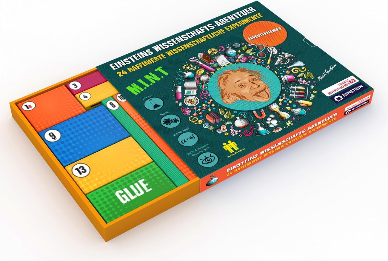 Einstein Adventskalender 2025