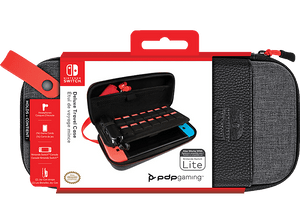 PDP LLC Konsolen-Tasche Elite Deluxe Tasche für Nintendo Switch, Grau