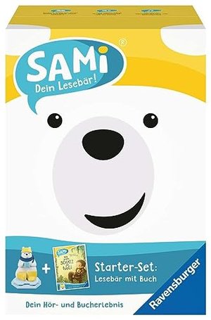 Ravensburger 00096 - SAMi, dein Lesebär, Starter-Set - Der größte Schatz der Welt, für Kinder ab 3 J